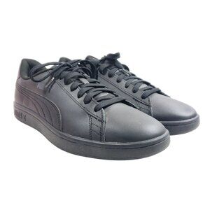 Puma Mens Size 10.5 Smash V2 Black Fashion Sneakers